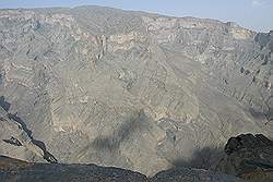 Jabal Shams - de grand canyon