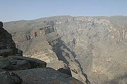 Jabal Shams - de grand canyon