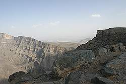 Jabal Shams - de grand canyon