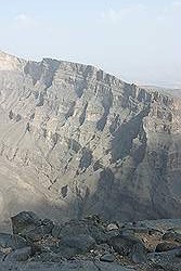 Jabal Shams - de grand canyon