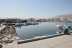 Musandam - de haven van Dibba