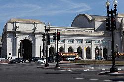 De stad - Library of Congress, achter het Capitol