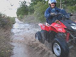 Quad rijden in Elgin valley