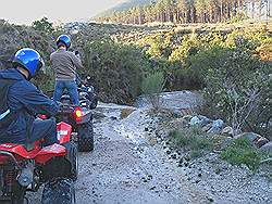 Quad rijden in Elgin valley