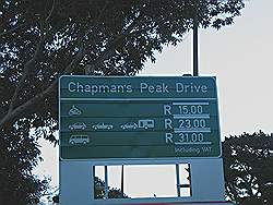 Chapman's Peak drive