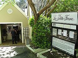 Wijngebied - Restaurant La Petite Ferme in Franschhoek