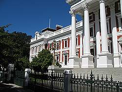 Kaapstad - VOC tuinen; Houses of Parliament