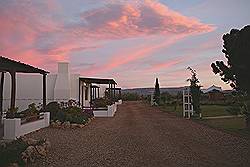 Safari - Inverdoorn Lodge met mooie zonsondergang