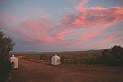 Safari - Inverdoorn Lodge met mooie zonsondergang