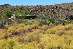 Cederberg - Mount Ceder resort; het huisje