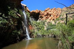 Cederberg - wandeling vanaf de waterval