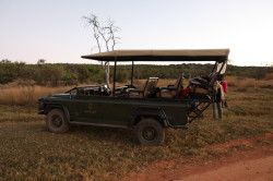 Shibula - middag safari; tijd voor een hapje en drankje in de natuur