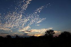 Madikwe - safari; prachtige zonsondergang