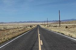 Onderweg van White Sands National Monument naar Silver City