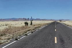 Onderweg van White Sands National Monument naar Silver City