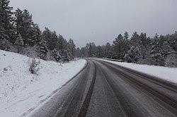 Terugweg vanuit Taos