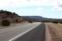 Terugweg vanuit Taos