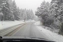 Terugweg vanuit Taos