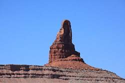 Monument Valley - onderweg van Kayenta naar Bluff fort