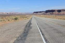 Monument Valley - onderweg van Bluff fort naar Monument Valley