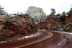 Zion - Mount Carmel highway