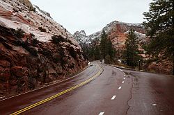 Zion - Mount Carmel highway