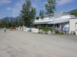 Matanuska glacier - winkel en kaartverkoop