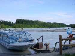 Talkeetna - tocht met de jetboat van Mahay's