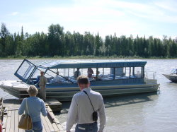 Talkeetna - tocht met de jetboat van Mahay's