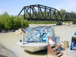 Talkeetna - tocht met de jetboat van Mahay's