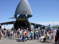 Anchorage vliegshow - Lockheed Galaxy