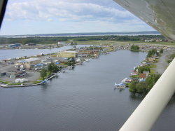 Beaver Air Taxi - Lake Spenard na de start