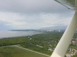 Beaver Air Taxi - uitvliegen richting kustlijn