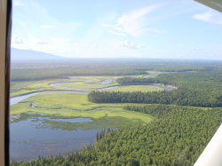 Beaver Air Taxi - omgeving van Anchorage