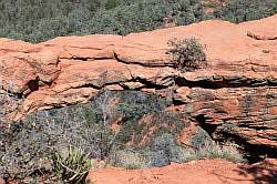 Sedona - Devils Bridge; een natuurlijke brug