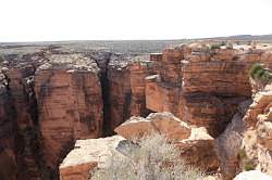 Grand Canyon - uitzicht over de Little Colorado River