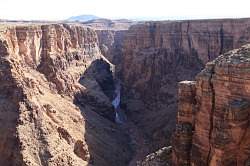 Grand Canyon - uitzicht over de Little Colorado River