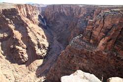 Grand Canyon - uitzicht over de Little Colorado River