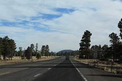 Monument Valley - onderweg van Flagstaff naar Kayenta