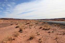 Monument Valley - onderweg van Flagstaff naar Kayenta