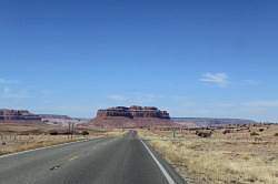 Monument Valley - onderweg van Kayenta naar Bluff fort