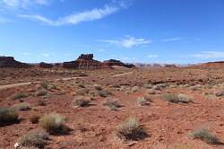 Monument Valley - onderweg van Bluff fort naar Monument Valley