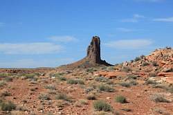 Monument Valley - onderweg van Bluff fort naar Monument Valley