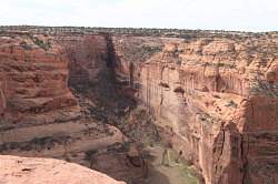 CCanyon de Chelly - vanaf Antilope House Overlook