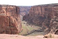 Canyon de Chelly - vanaf Antilope House Overlook