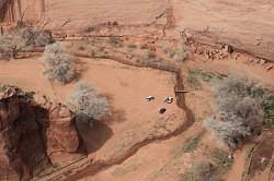 Canyon de Chelly - vanaf Antilope House Overlook