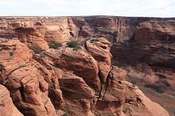 Canyon de Chelly - Sliding House overlook