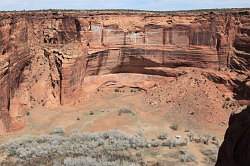 Canyon de Chelly - Sliding House overlook