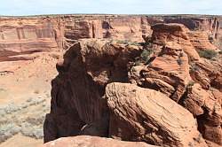 Canyon de Chelly - Sliding House overlook