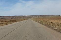 Canyon de Chelly - terugweg naar Kayenta